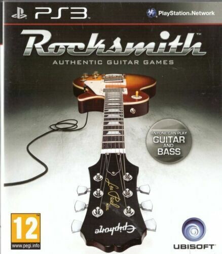ROCKSMITH AUTHENTIC GUITAR GAMES - PS3 - USADO 