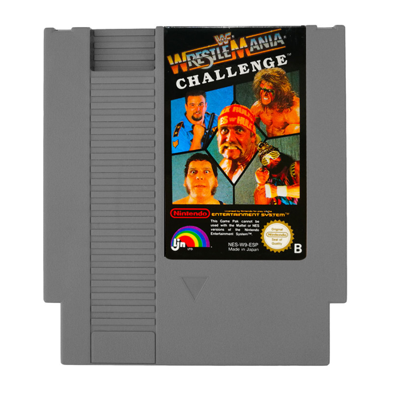 WRESTLEMANIA CHALLENGE - NES - USADO